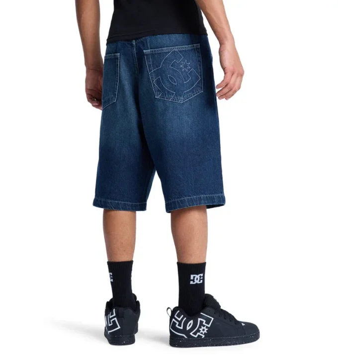 Baggy-Jeansshorts für Herren Baggy-Jeansshorts für Herren