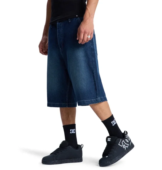 Baggy-Jeansshorts für Herren Baggy-Jeansshorts für Herren