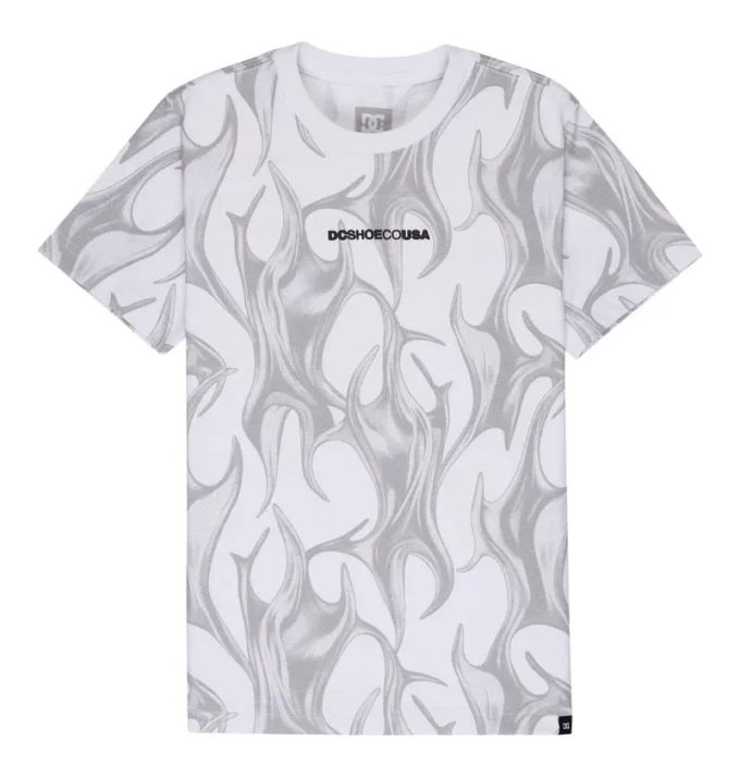 DC Liquid Fuego Heritage Kurzarm-Shirt für Kinder
