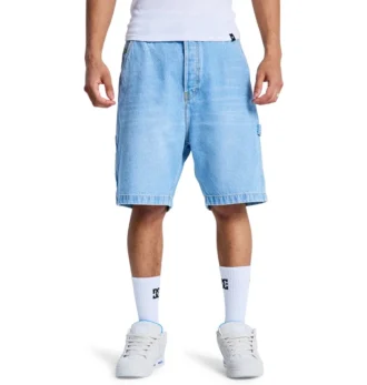Herren-Baggy-Jeansshort-Carpenter-Shorts