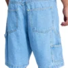 Herren-Baggy-Jeansshort-Carpenter-Shorts Herren-Baggy-Jeansshort-Carpenter-Shorts