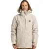 Unisex Basis Print Insulated Jacke Unisex Basis Print Insulated Jacke