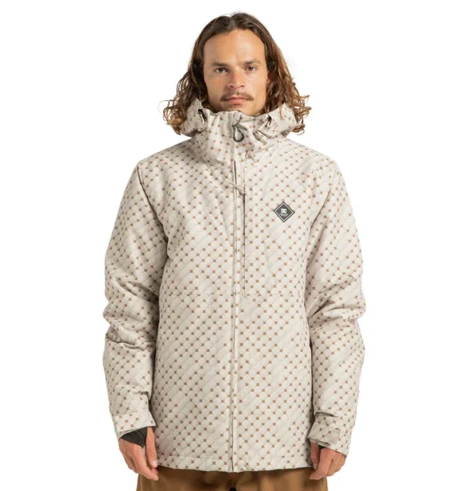 Unisex Basis Print Insulated Jacke Unisex Basis Print Insulated Jacke