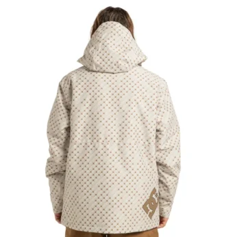 Unisex Basis Print Insulated Jacke