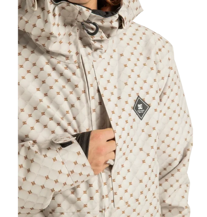 Unisex Basis Print Insulated Jacke Unisex Basis Print Insulated Jacke
